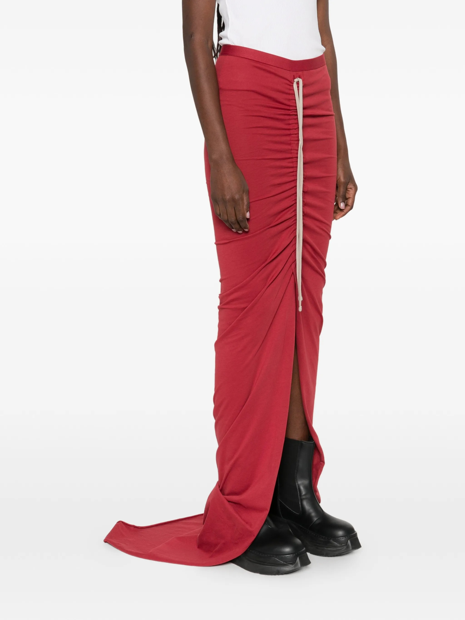 [Moncler X Rick Owens] Long skirt SS26 MU01F8H02 89AHD