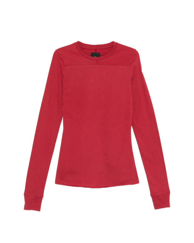 [Moncler X Rick Owens] T-shirts Long Sleeve SS26 MU01F8D01 89AHD