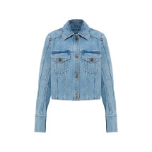 [BALMAIN PARIS] Denim Jacket SS26 GF1TC215 DG11