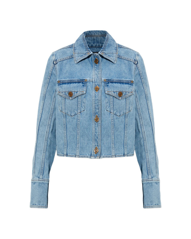 [BALMAIN PARIS] Denim Jacket SS26 GF1TC215 DG11