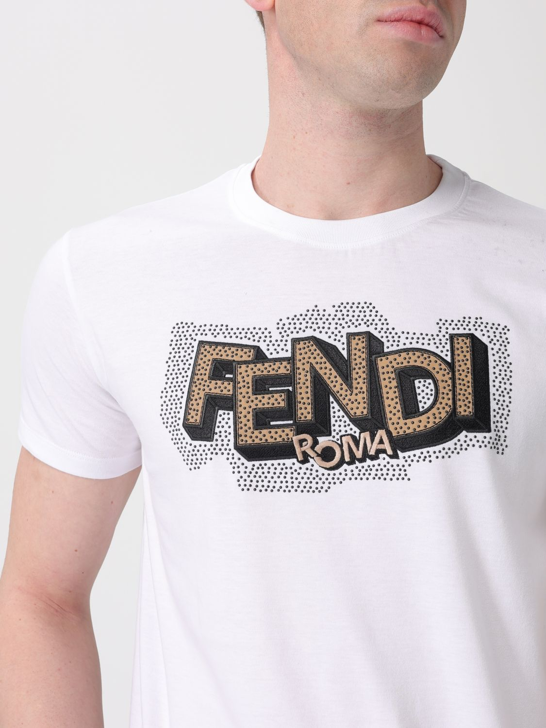 [Fendi] T-shirts Short Sleeve SS26 FY1319AW0W F0QA0
