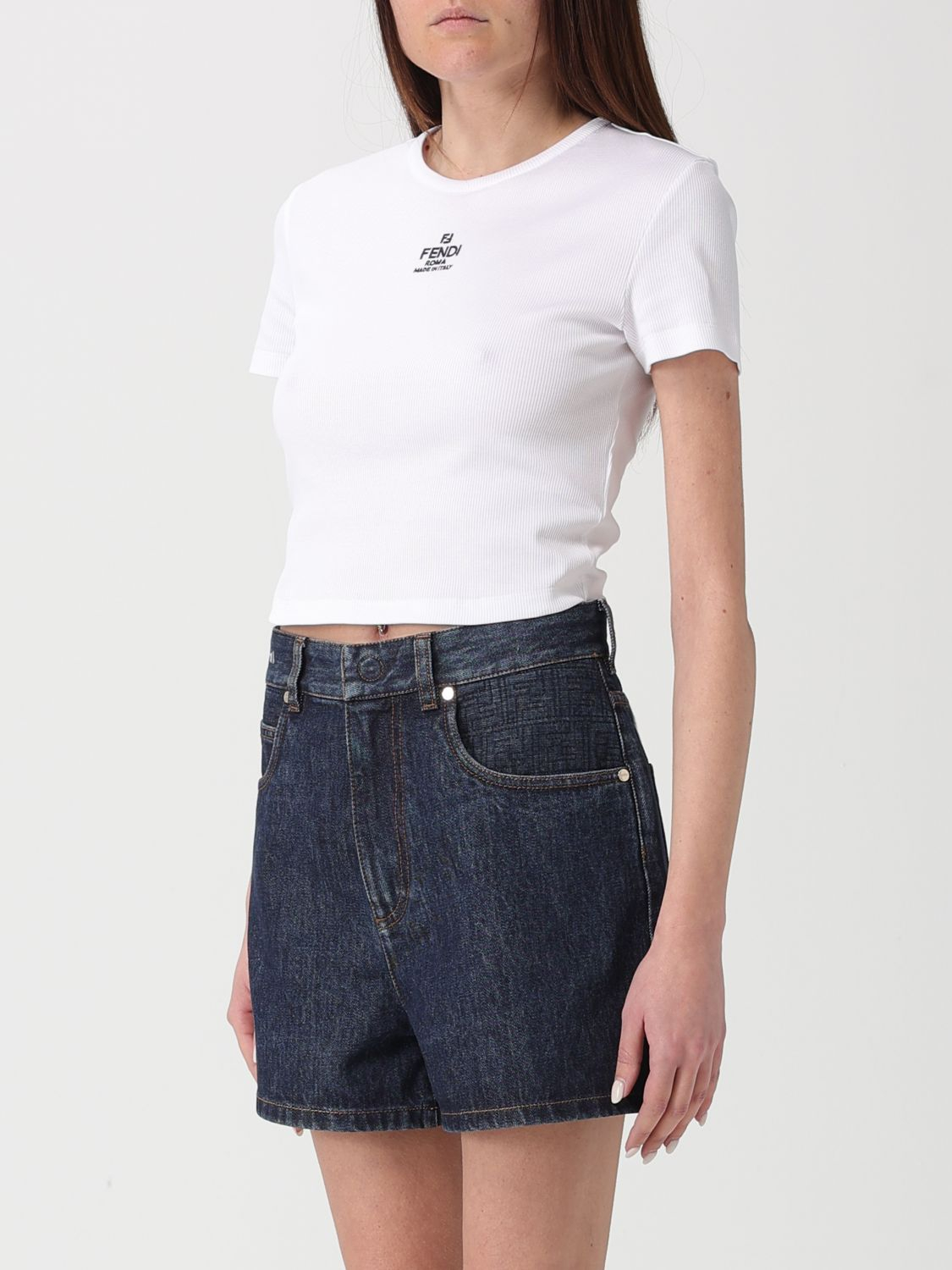 [Fendi] T-shirts Short Sleeve SS26 FS8110ANQM F0ZNM