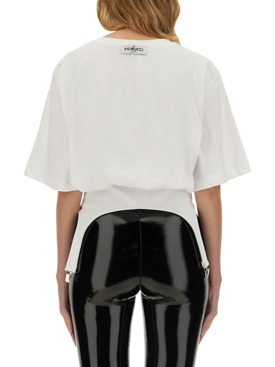 [FIORUCCI] T-shirts Short Sleeve FW24 W01FMTSH263CJ01WH01_WHITE