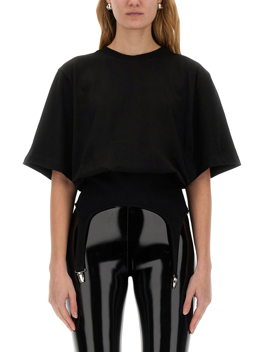 [FIORUCCI] T-shirts Short Sleeve FW24 W01FMTSH263CJ01BK01_BLACK