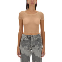 [FIORUCCI] T-shirts Short Sleeve FW24 W01FMTSS227LY04NA01_NUDE
