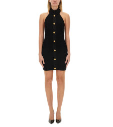 [Balmain] Sleeveless dress FW24 DF0R3236KH58_0PA