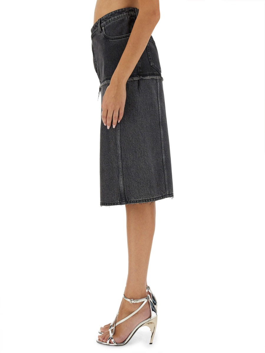 [Alexander McQueen] Midi skirt FW24 802093_QMACX1307
