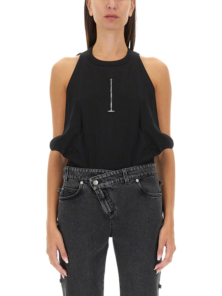 [Alexander McQueen] T-shirts Sleeveless FW24 804191_QLADW1000