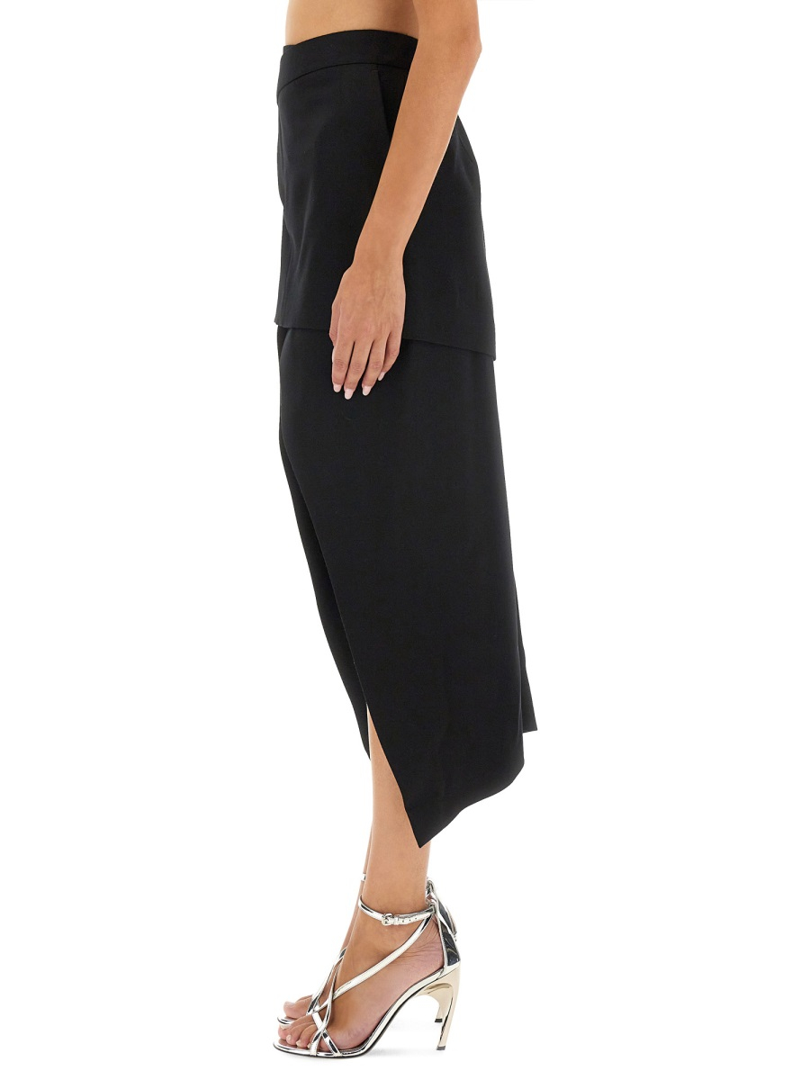 [Alexander McQueen] Midi skirt FW24 804732_QJACH1000