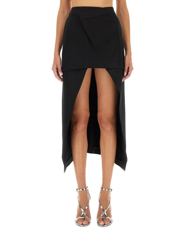 [Alexander McQueen] Midi skirt FW24 804732_QJACH1000