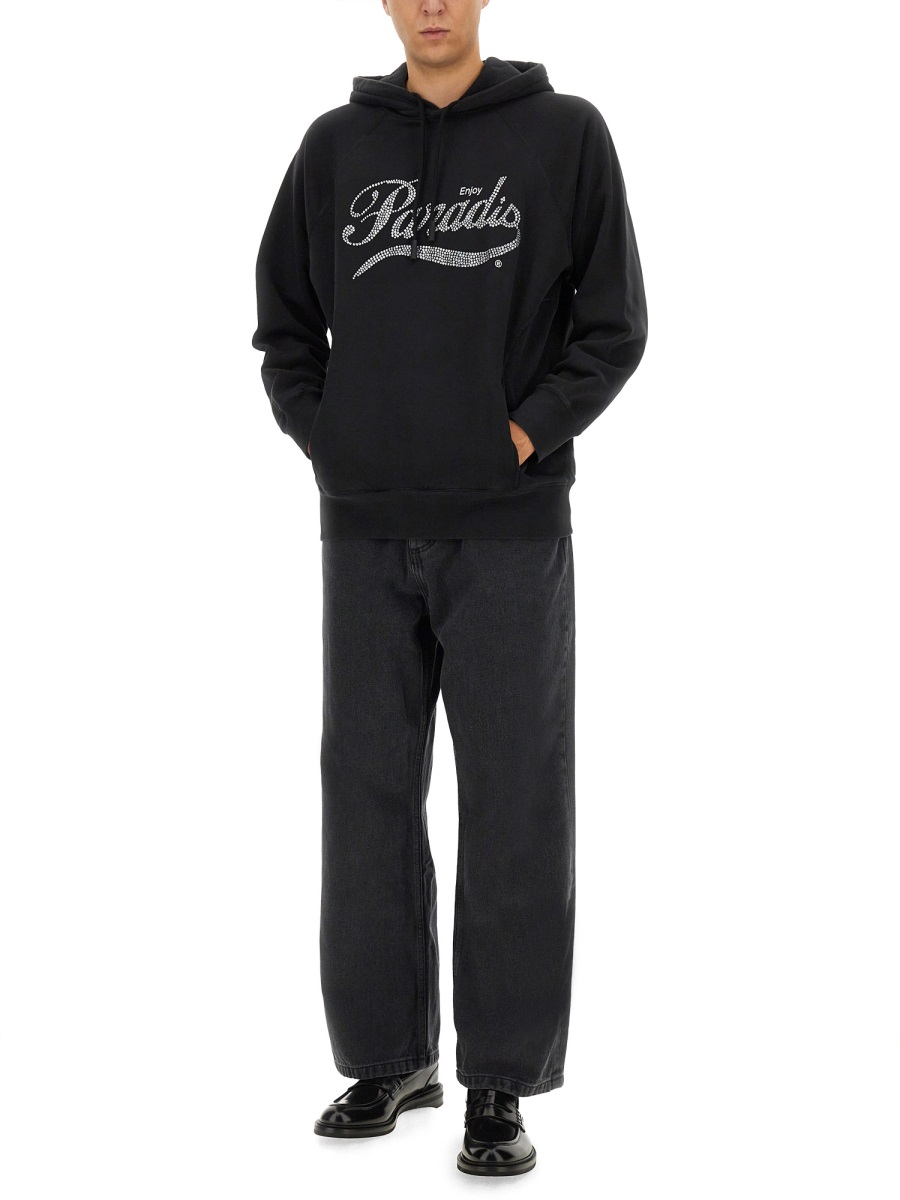 [3.paradis] Hoodie FW24 AW2439_BLACK