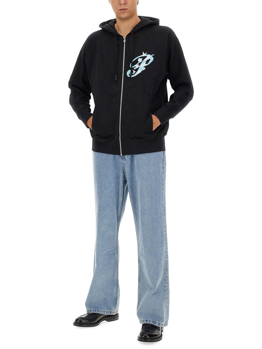 [3.paradis] Hoodie FW24 AW2441_BLACK