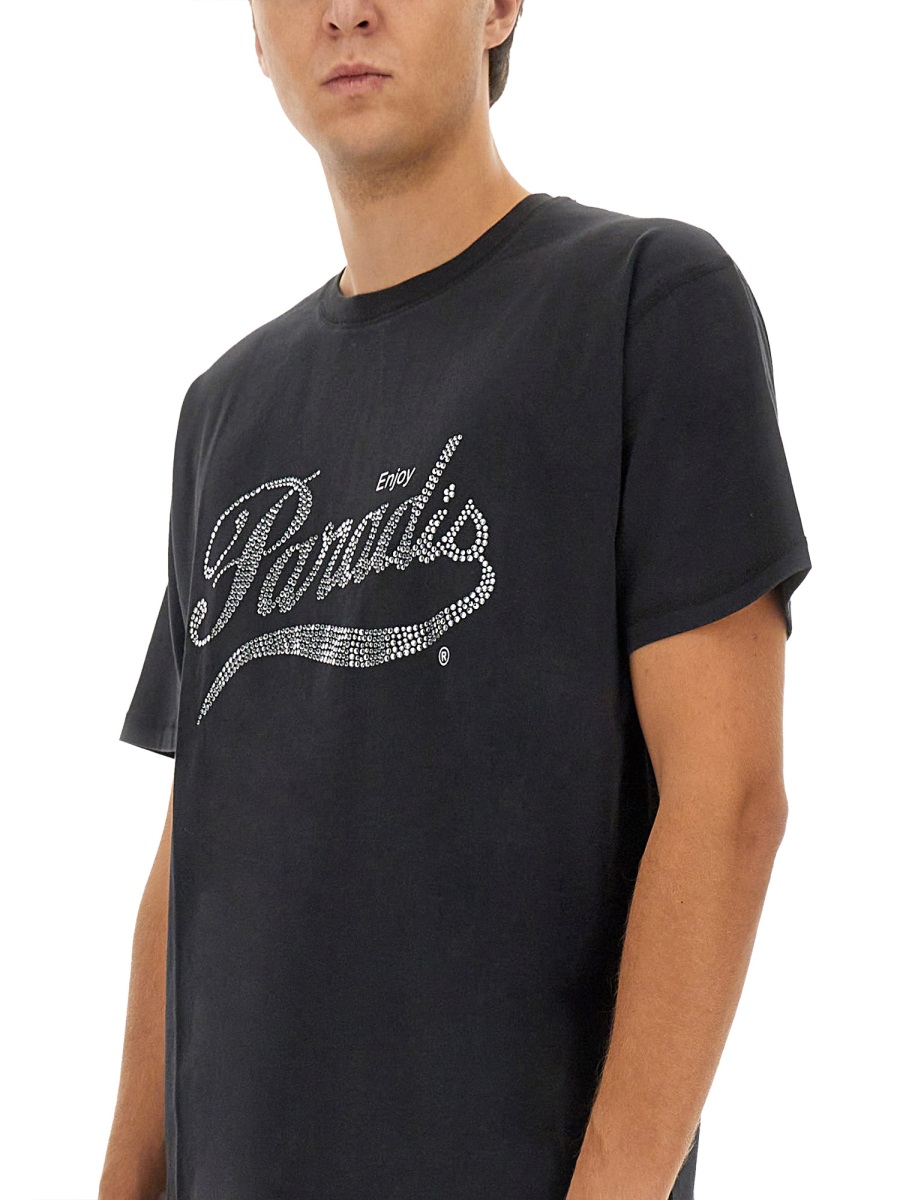 [3.paradis] T-shirts Short Sleeve FW24 AW2450_BLACK