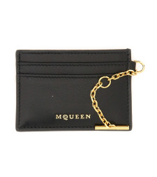 [Alexander McQueen] Wallet FW24 804434_1T1AG1000