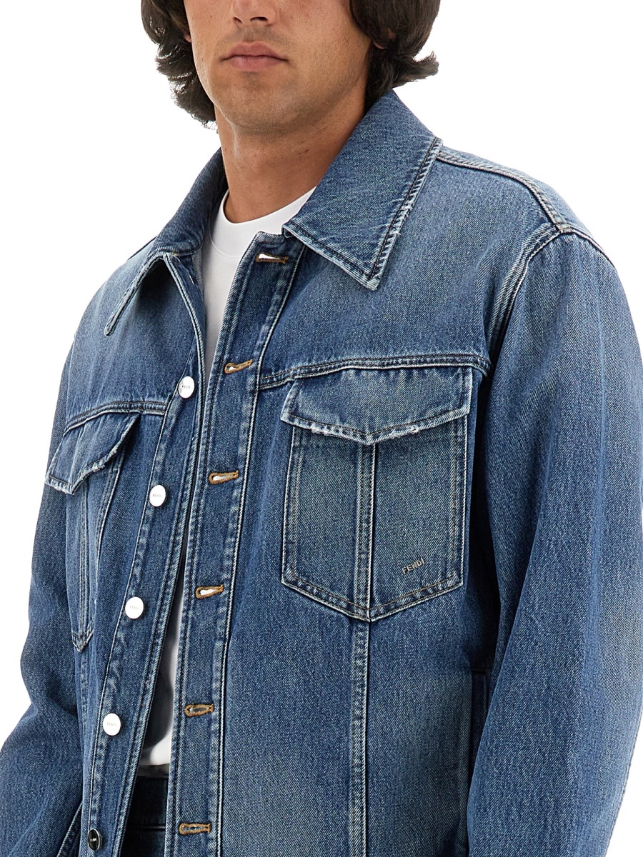 [Fendi] Denim jacket SS24 FW1027_AS02F0RBB