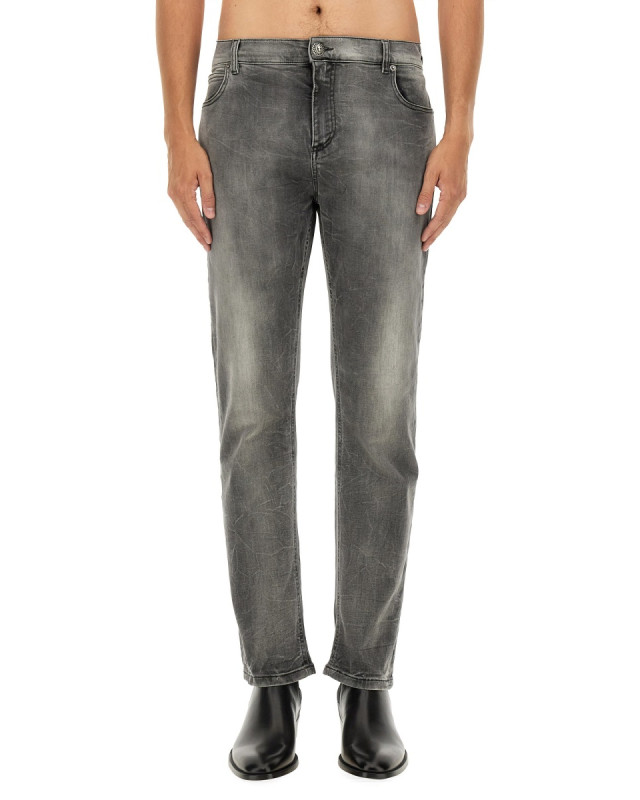[Balmain] Jeans FW24 DH1MI043DE73_9FK