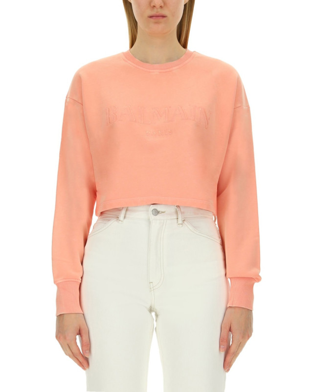[Balmain] Sweatshirt FW24 DF1JO006BC72_OIQ