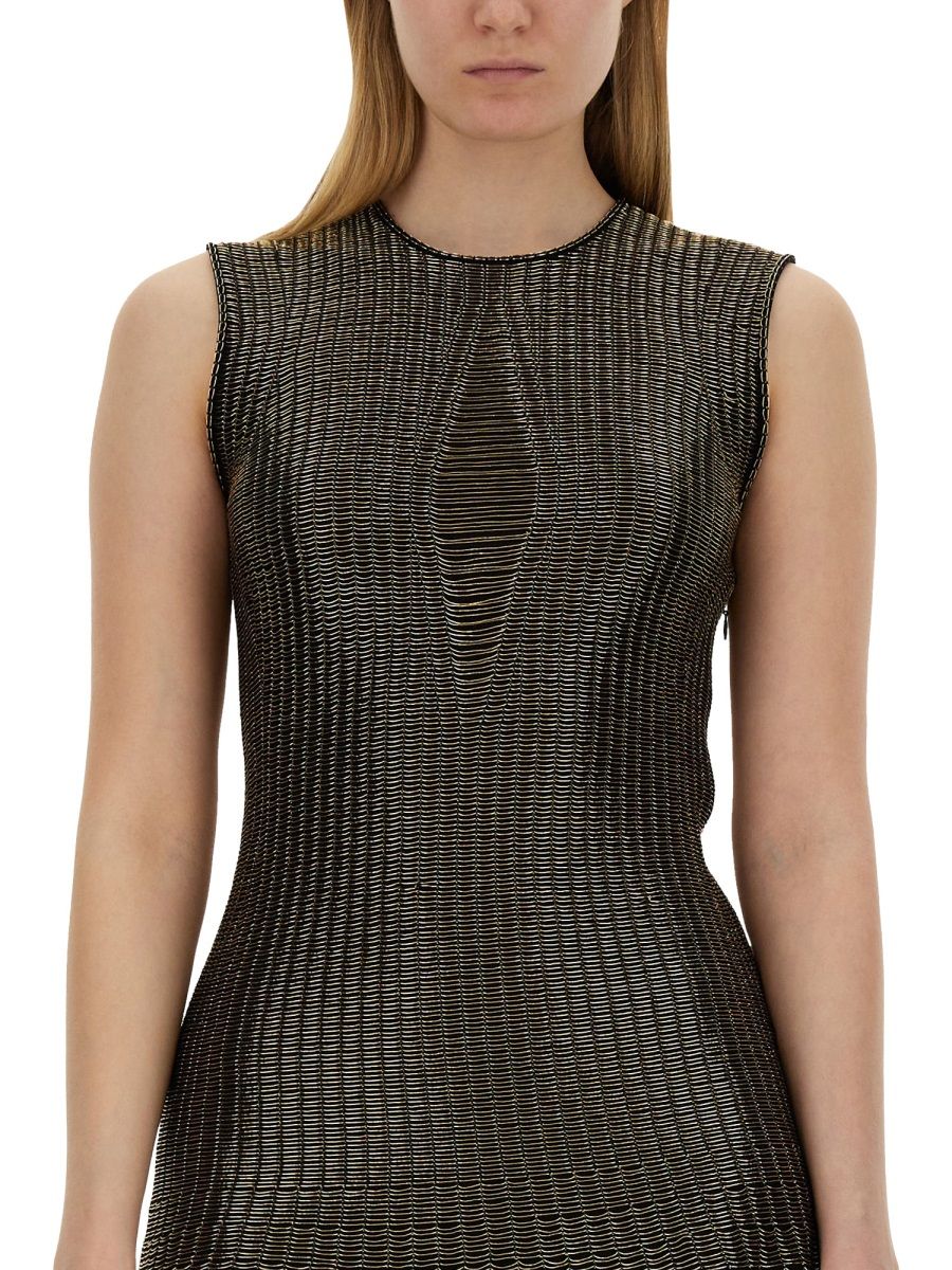 [Alexander McQueen] Sleeveless dress SS24 791095_Q1A9N7078