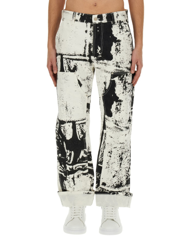 [Alexander McQueen] Jeans SS24 781778_QYAAZ9080