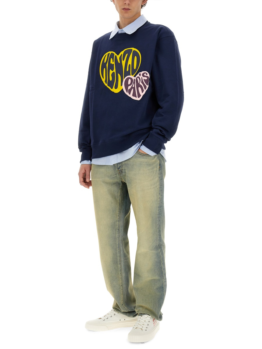 [Kenzo] Jeans SS24 FE55DP101_6B8DY