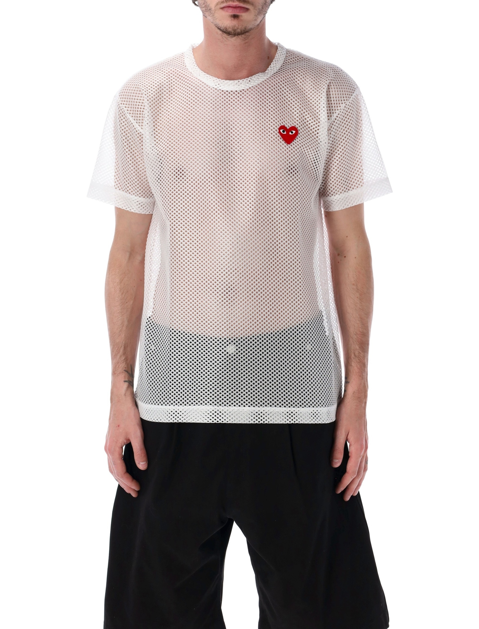 [COMME DES GARCONS PLAY] T-shirts Short Sleeve SS26 AX-T351-0512