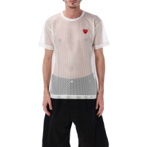 [COMME DES GARCONS PLAY] T-shirts Short Sleeve SS26 AX-T351-0512