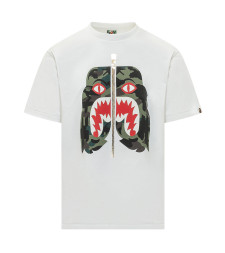 [BAPE] T-shirts Short Sleeve SS26 001TEM301016M WHITE