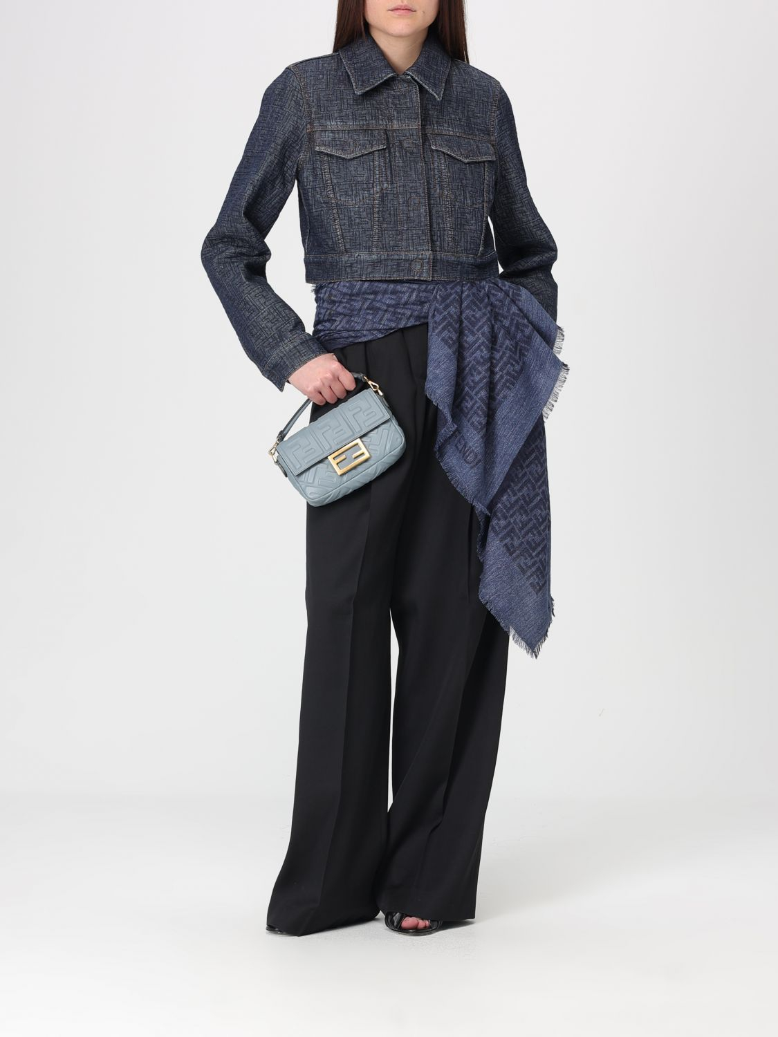 [Fendi] Denim Jacket SS26 FLF834AW82 F1UKI