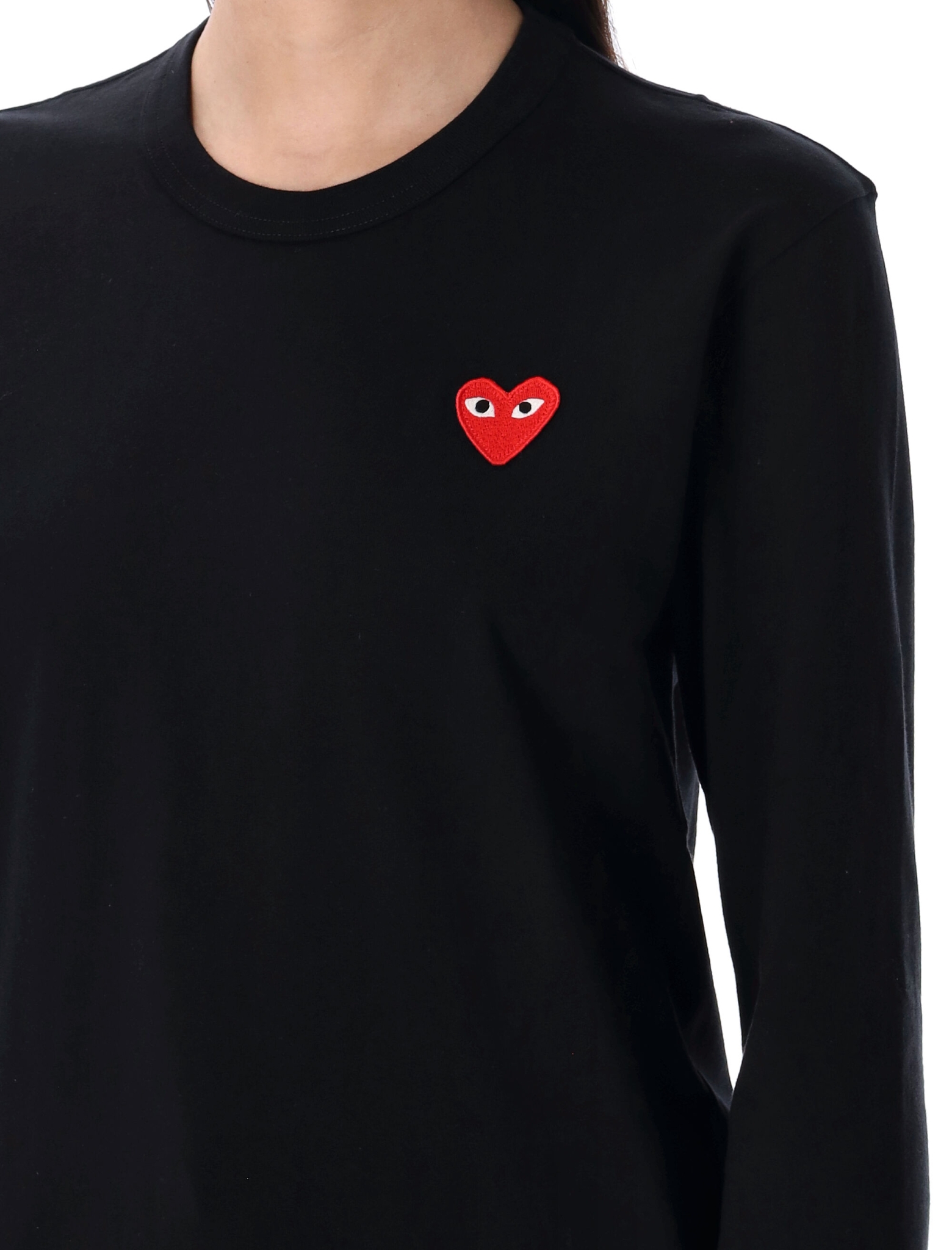 [COMME DES GARCONS PLAY] T-shirts Long Sleeve SS26 AX-T118-0511