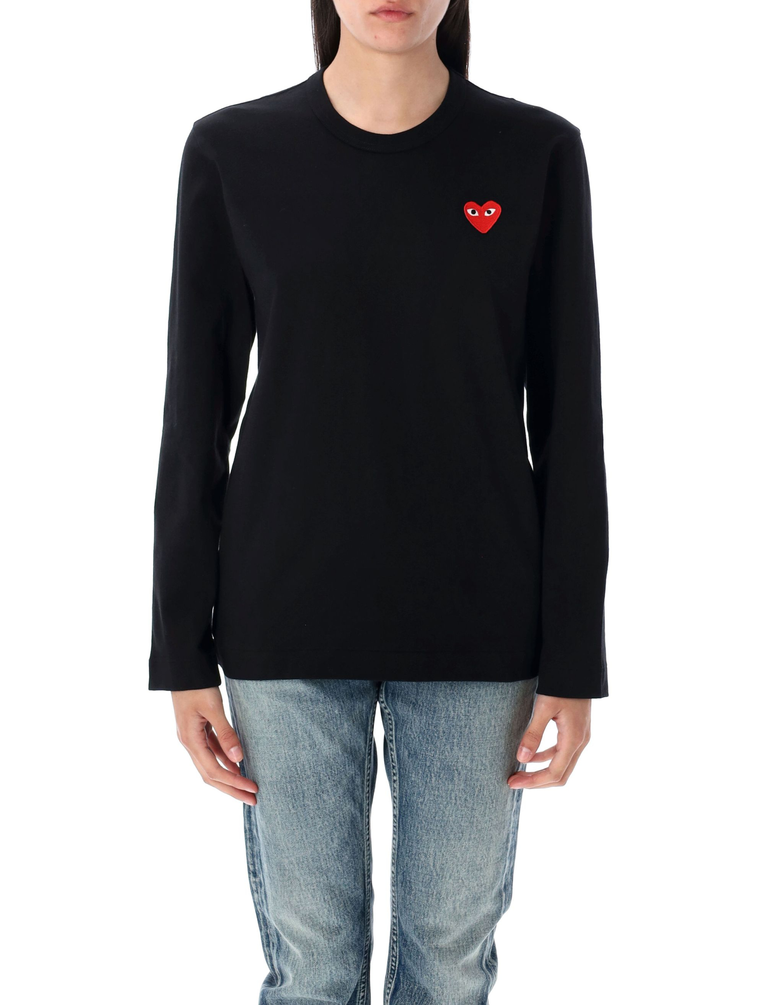 [COMME DES GARCONS PLAY] T-shirts Long Sleeve SS26 AX-T118-0511