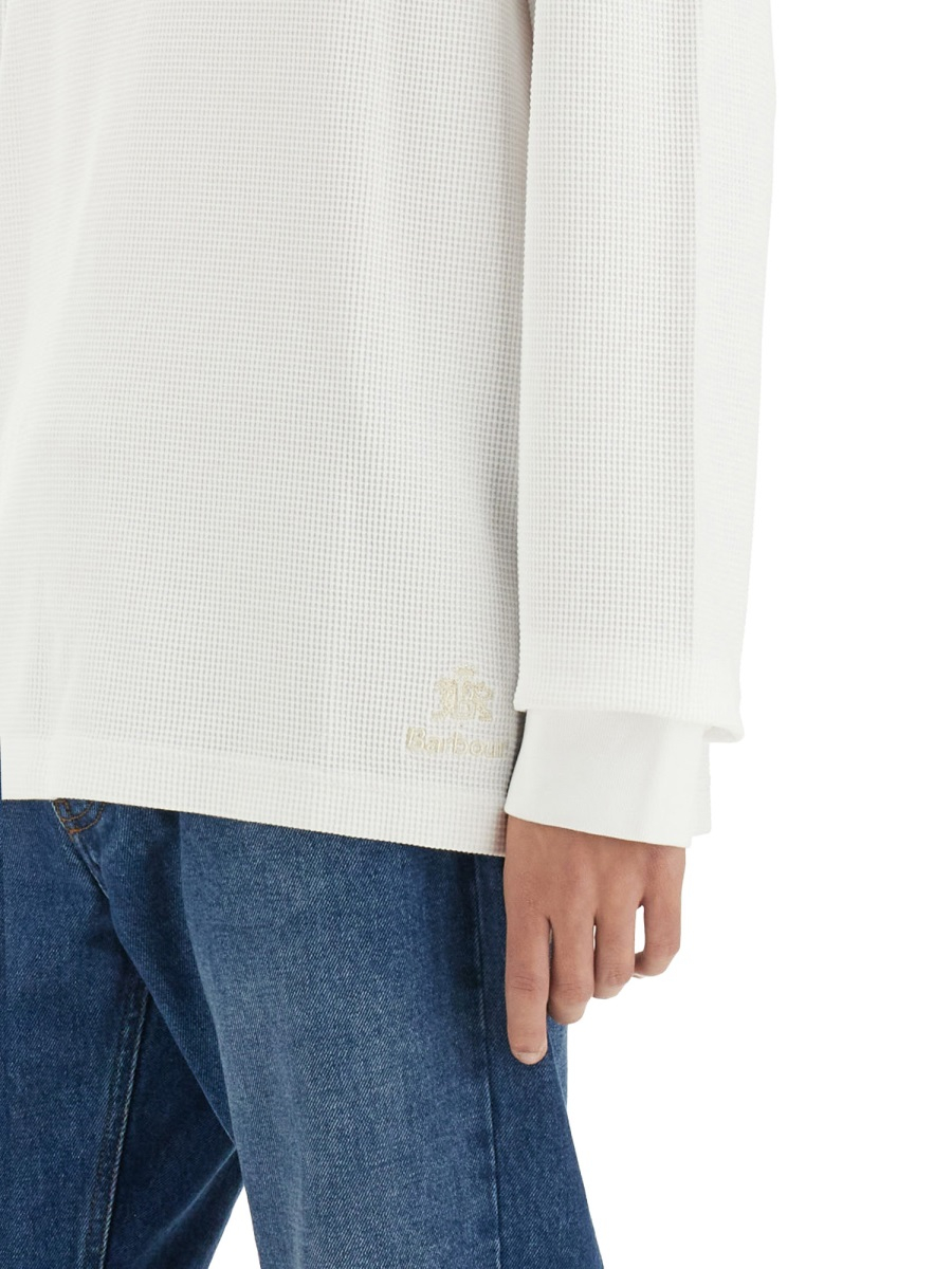 [BARACUTA X BARBOUR] T-shirts Long Sleeve FW24 BRTEE0019_UT2891800