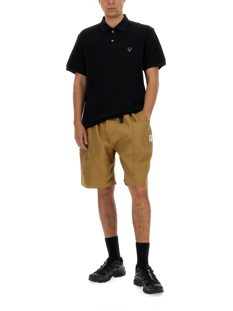 [South2 West8] Shorts SS24 OT499_A-KHAKI