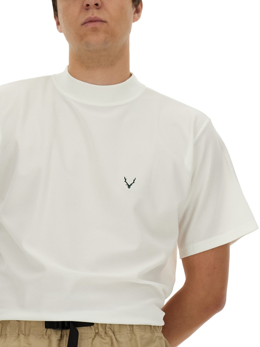 [South2 West8] T-shirts Short Sleeve SS24 OT612_A-WHITE