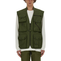 [Needles] Vest SS24 OT091_A-OLIVE
