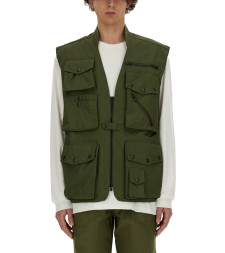 [Needles] Vest SS24 OT091_A-OLIVE