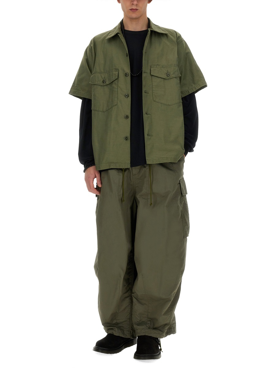 [Needles] Shirts Short Sleeve SS24 OT215_A-OLIVE