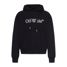 [Off-White] Sweatshirt SS26 OMBB085C99FLE01210011001 BLACK WHITE