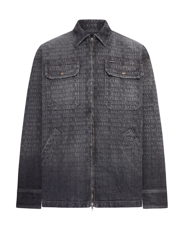 [Balenciaga] Shirts Long Sleeve SS26 856919TTWA51269 BLACK GREY