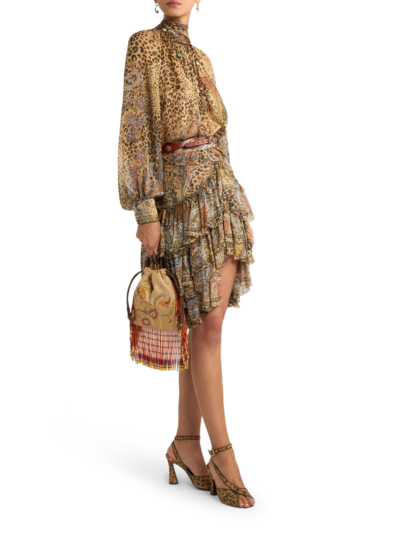 [Etro] Midi skirt SS26 WRFA018599SP1K9X0826X0826 MULTI