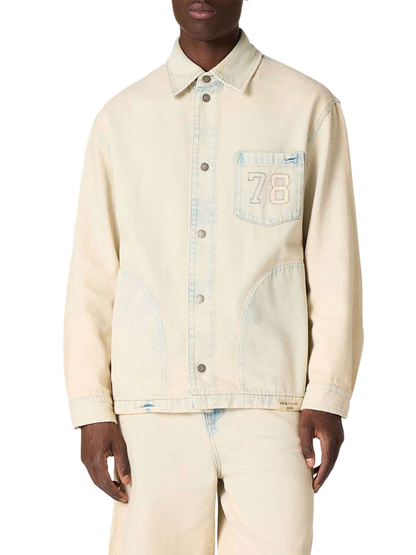 [GOLDEN GOOSE DELUXE BRAND] Shirts Long Sleeve SS26 GMP02518P00235815929 LIGHT SAND