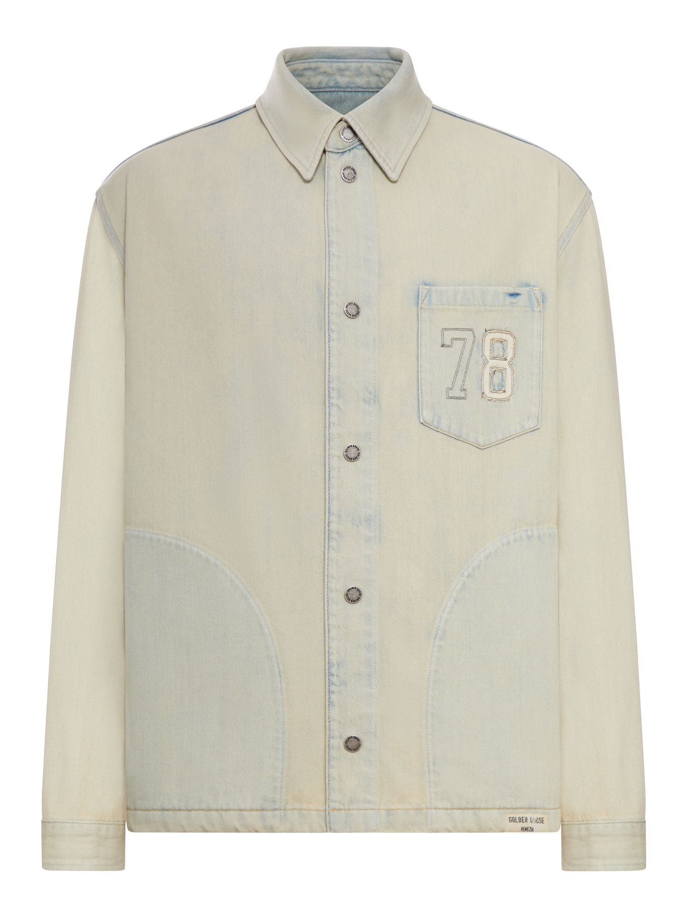 [GOLDEN GOOSE DELUXE BRAND] Shirts Long Sleeve SS26 GMP02518P00235815929 LIGHT SAND