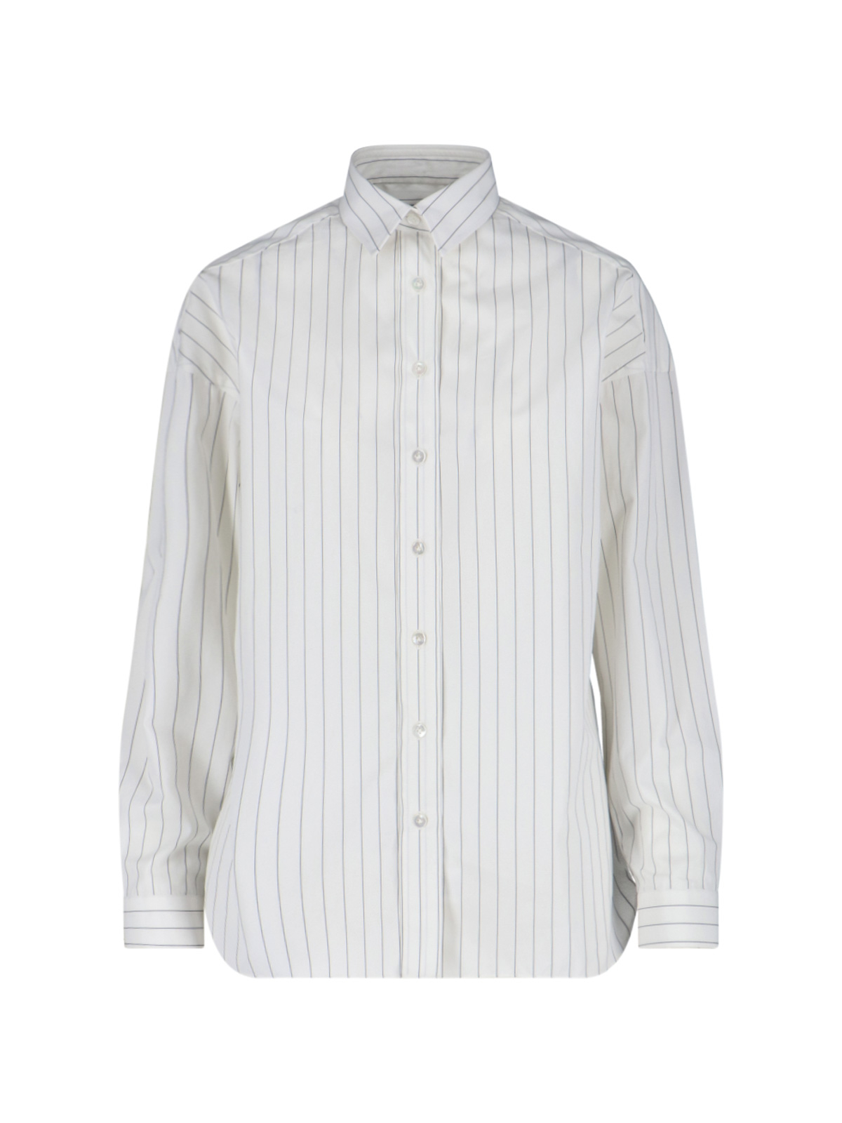 [Finamore] Shirts Long Sleeve FW25 C0400 GRAJ9PD LISAJ02