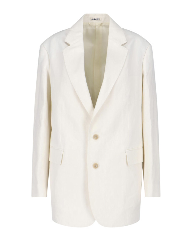 [AURALEE] Blazer SS26 A26SJ04WOOFF WHITE