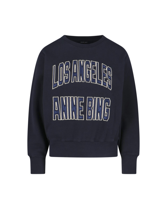 [Anine Bing] Sweatshirt SS26 A 08 11677 VTG3VINTAGE BLACK