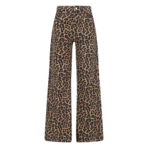 [Anine Bing] Trousers SS26 A 06 11765 MTL59LEOPARD