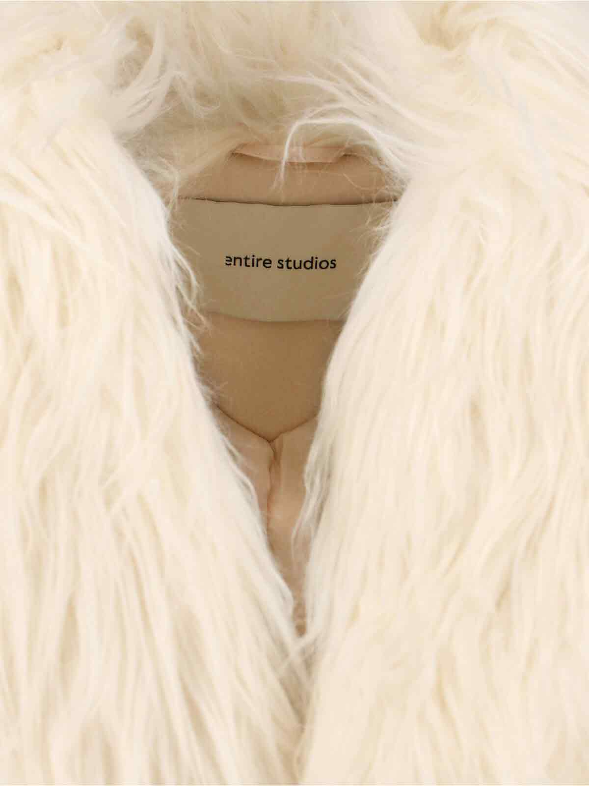[Entire Studios] Coat FW25 ESW W25 1051 CRCREAM