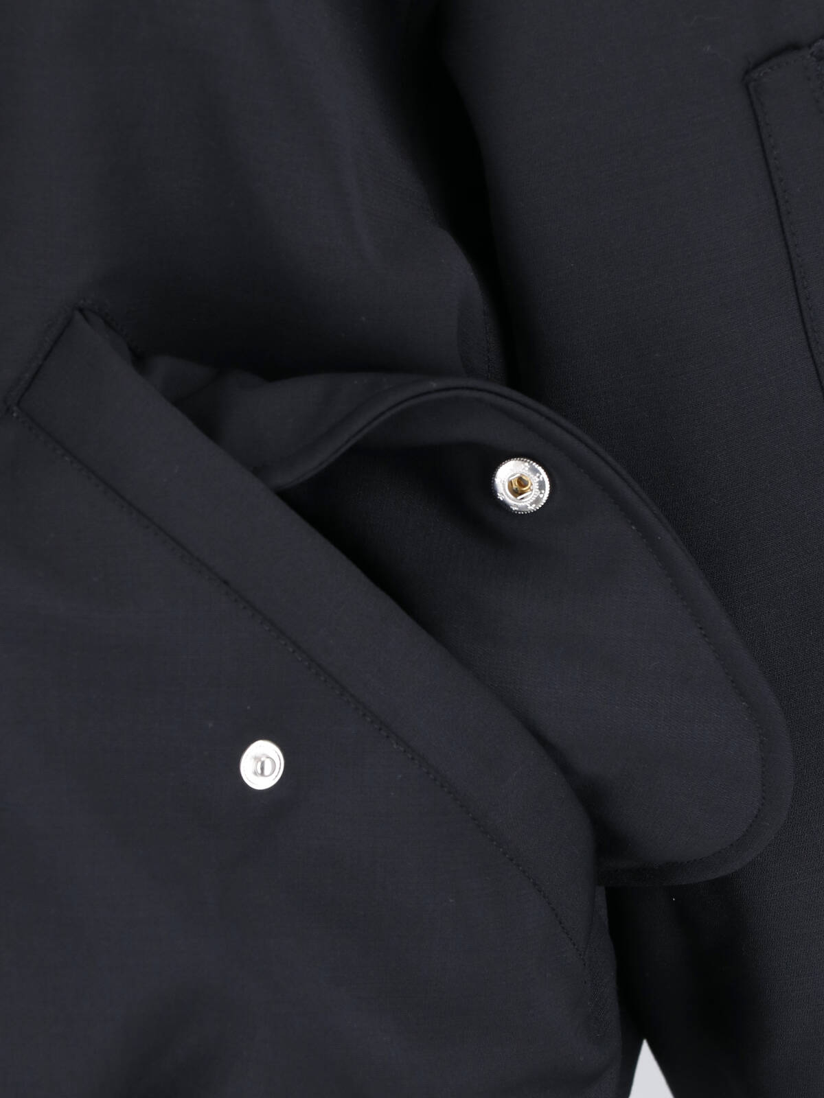 [Entire Studios] Casual Jacket FW25 ESU W25 1047 BWBLACKWOOL