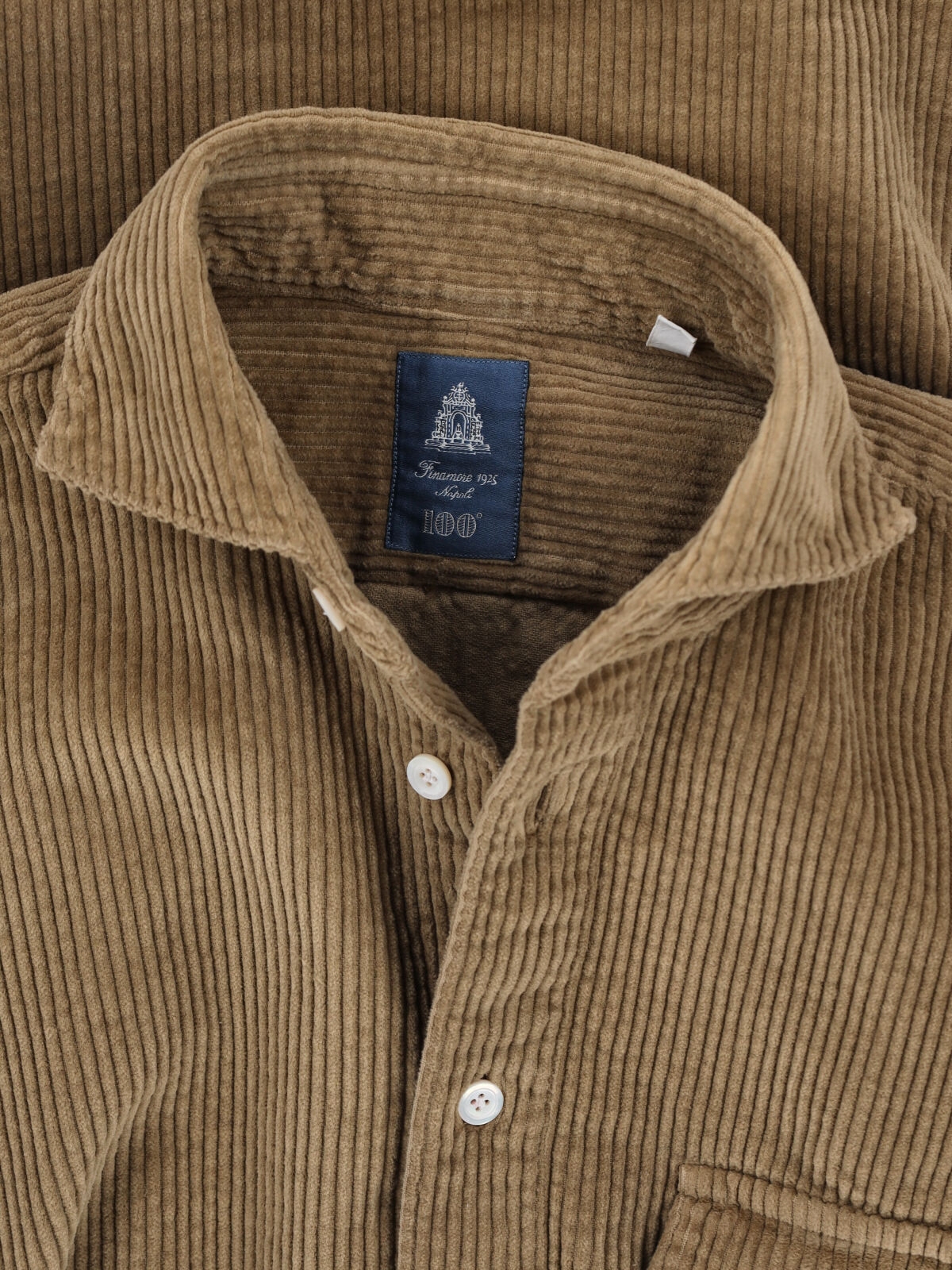 [Finamore] Shirts Long Sleeve FW25 A5062G SALINAT ACHILLE191