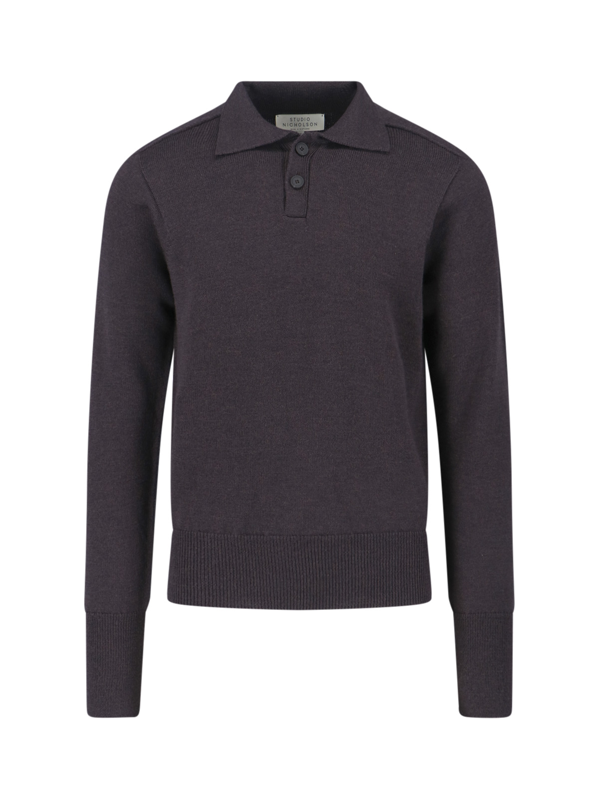 [Studio Nicholson] Knitwear FW25 SARK SN 1503WALNUT