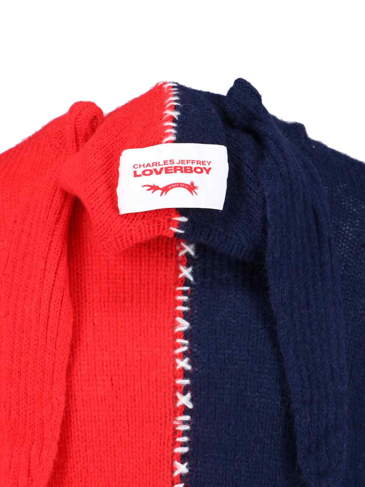 [Charles Jeffrey Loverboy] Knitwear FW25 052091102RED